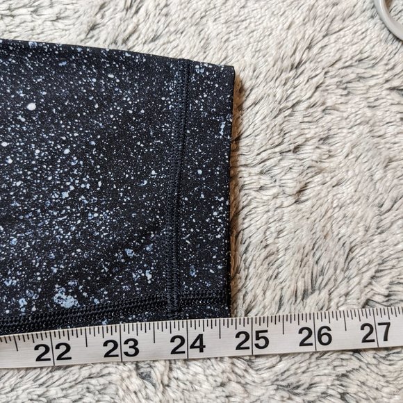 Lululemon Galaxy Black Mineralize Multi Wunder Under Hi Rise Leggings Size 8 - Picture 7 of 7